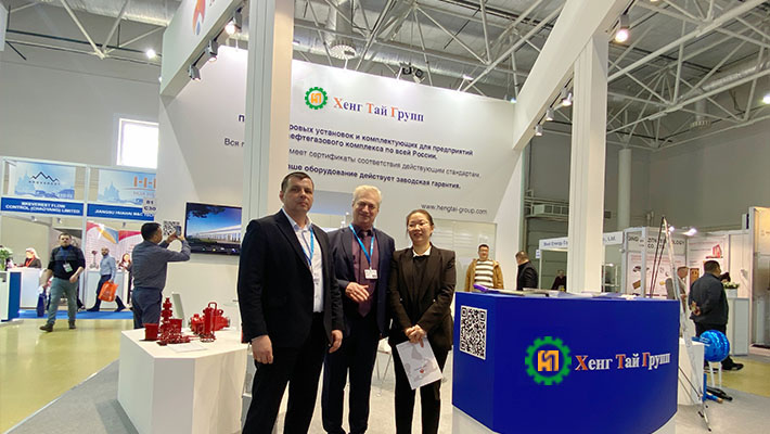 2024年4月，恒泰集团作为石油设备领域领先企业，应邀参加了莫斯科中央展览中心举办的俄罗斯国际石油天然气展览会